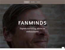 Tablet Screenshot of fanminds.com